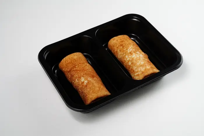 Блины с курицей и грибами